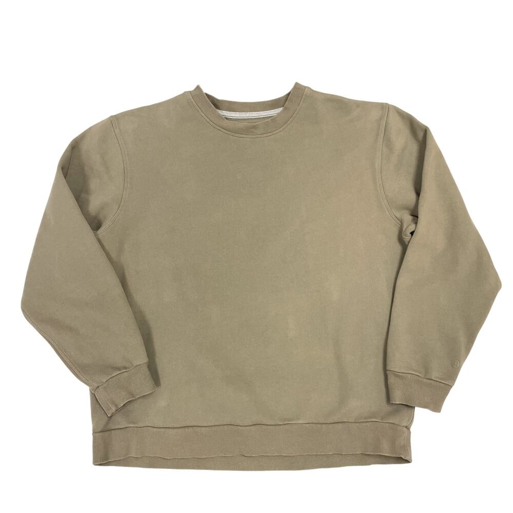 Lululemon Taupe Men's Crewneck Sweatshirt Size L Pullover